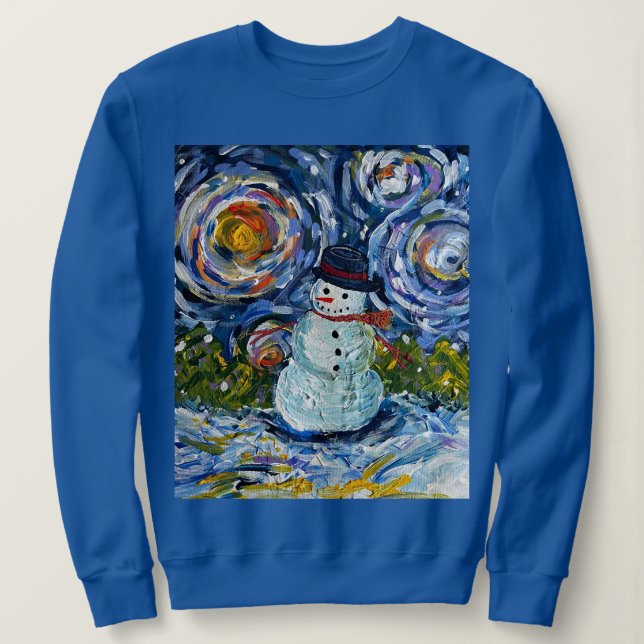 Snowman Sweatshirt (Design Front)