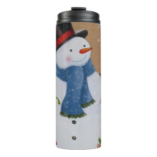 Snowman Thermal Tumbler