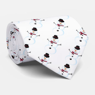 Snowman Tie