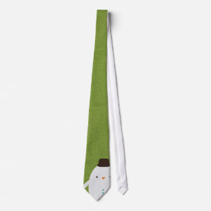 Snowman Tie