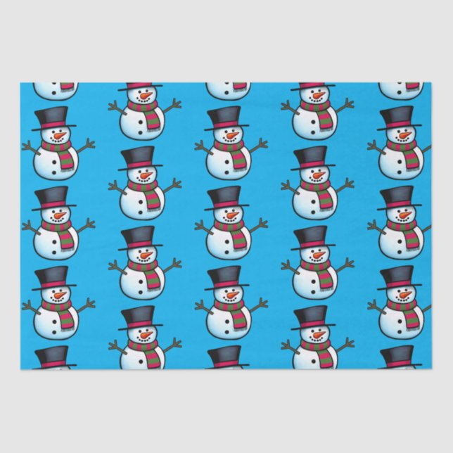 Snowman Tissue Paper (Front)