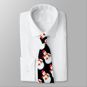Snowman Tooth Neck Tie