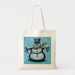 Snowman Tote Bag