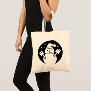 Snowman Tote Bag
