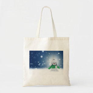 Snowman Toy Snow Christmas New Year Winter Cold Tote Bag