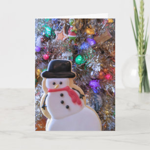 SNOWMAN TREAT Greeting Card