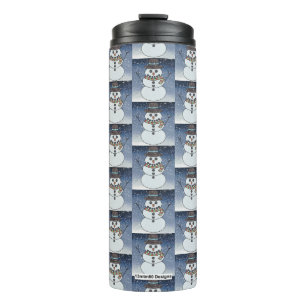 Snowman w/BG - Thermal Tumbler