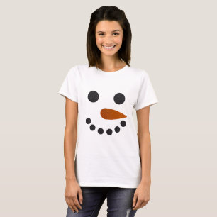 Snowman Winter Holiday Christmas Shirt Cute Gift