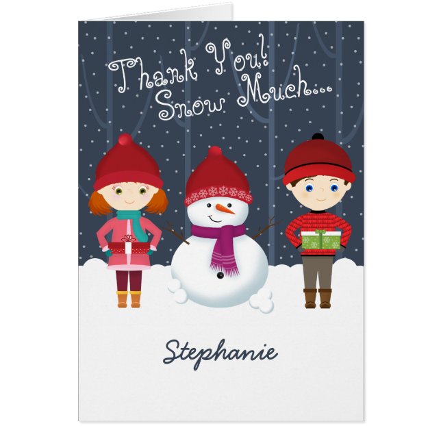 Snowman Winter Wonderland (Front)