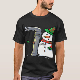 Snowman with a Mac 3 Anaesthesia Long Sleeve T Shi T-Shirt