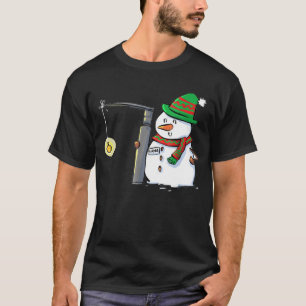 Snowman with a Miller 2 Anesthesia Christmas T-Shirt