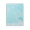Snowman With Snowflakes - 11" x 8.5" Notepad
