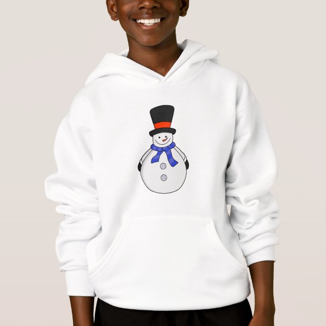 Snowman with top hat (Front)