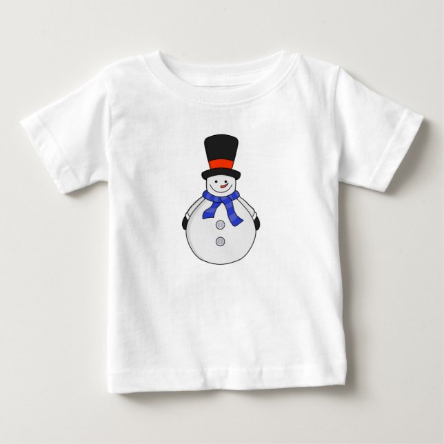 Snowman with top hat (Front)