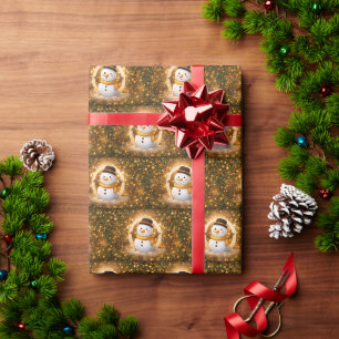 Snowman Wrapping Paper