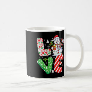 Snowman Xmas Family Matching Design Snowman Christ Coffee Mug