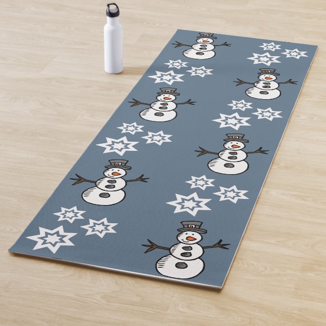 Snowman Yoga Mat (In Situ)
