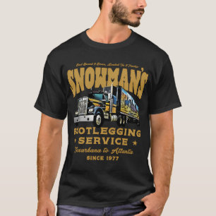 Snowman's Bootlegging Service Texarkana To Atlanta T-Shirt