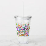 Snowmans Christmas Acrylic Tumbler Gift<br><div class="desc">Happy Snowmans Merry Christmas Party Funny Drawing Cartoon Snowman - Choose / Add Your Unique Text / Font / Colour - Make Your Special Gift - Resize and move or remove and add elements / image with customisation tool ! - Drawing and Design by MIGNED. You can also transfer my...</div>