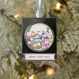 Snowmans Christmas Ornament Gift