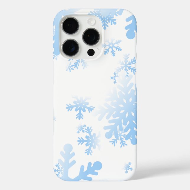 Snowmans & Snowflakes Seamless Pattern Case-Mate iPhone Case (Back)