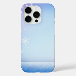 Snowmans & Snowflakes Seamless Pattern iPhone 16 Pro Case