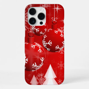 Snowmans & Snowflakes Seamless Pattern iPhone 16 Pro Max Case