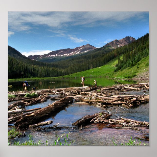 Snowmass Creek Aspen Colorado Poster (Front)