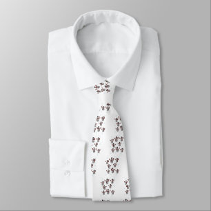 Snowmen and Snowflakes Tie