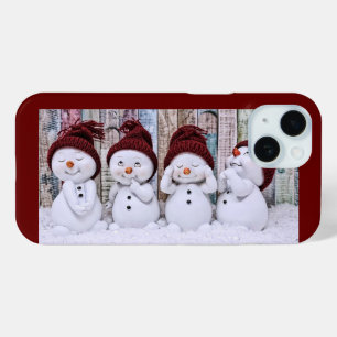 Snowmen  Apple iPhone 15 case