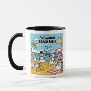 Snowmen Beach Bash Mug