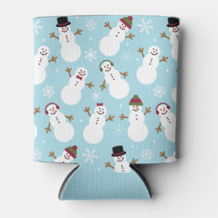 Snowmen Can Cooler