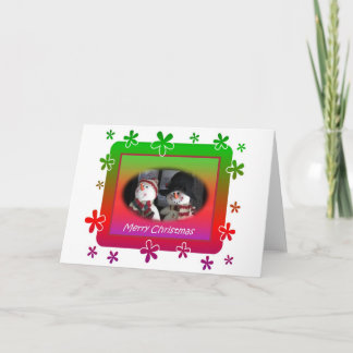 Snowmen Christmas Card
