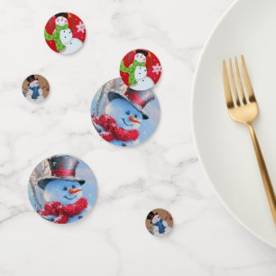 Snowmen Confetti