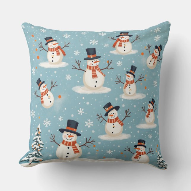 snowmen cushion (Front)
