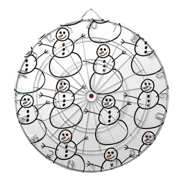 Snowmen Dartboard (Front)