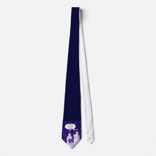 Snowmen Don't Eat Beans Tie