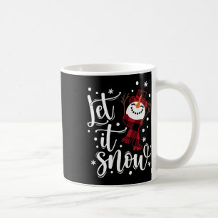 Snowmen Let It Snow Christmas Funny Family Matchin Coffee Mug