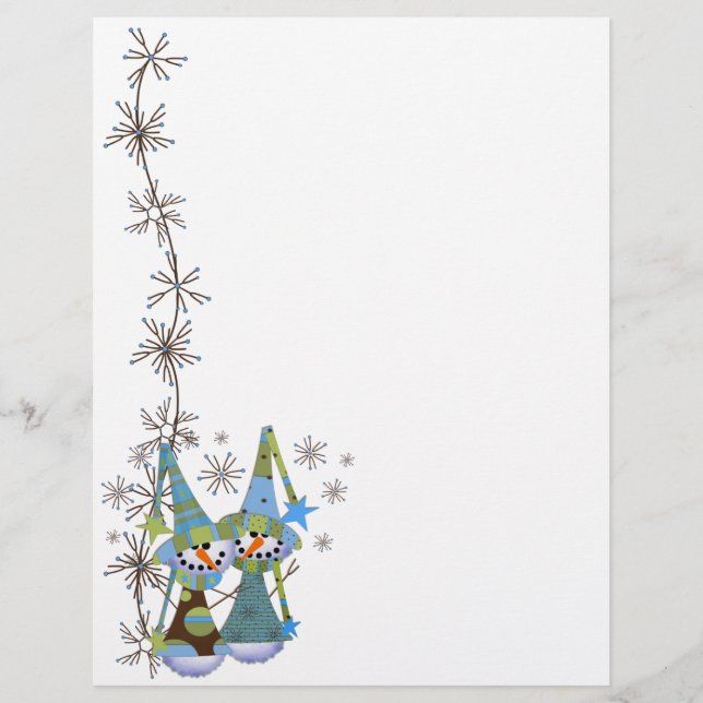 Snowmen Letterhead (Front)