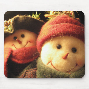 Snowmen Mouse Pad