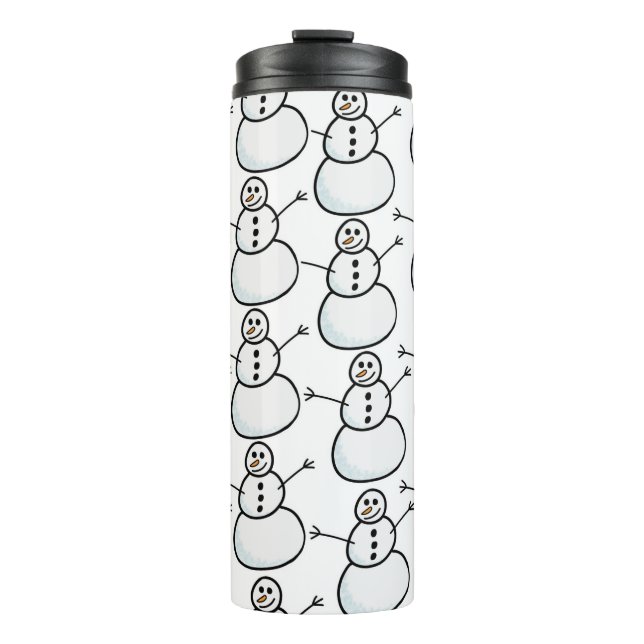 Snowmen Thermal Tumbler (Front)