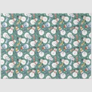 Snowmen Tissue Paper