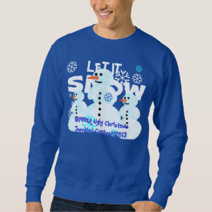 Snowmen Ugly Christmas Sweater Day
