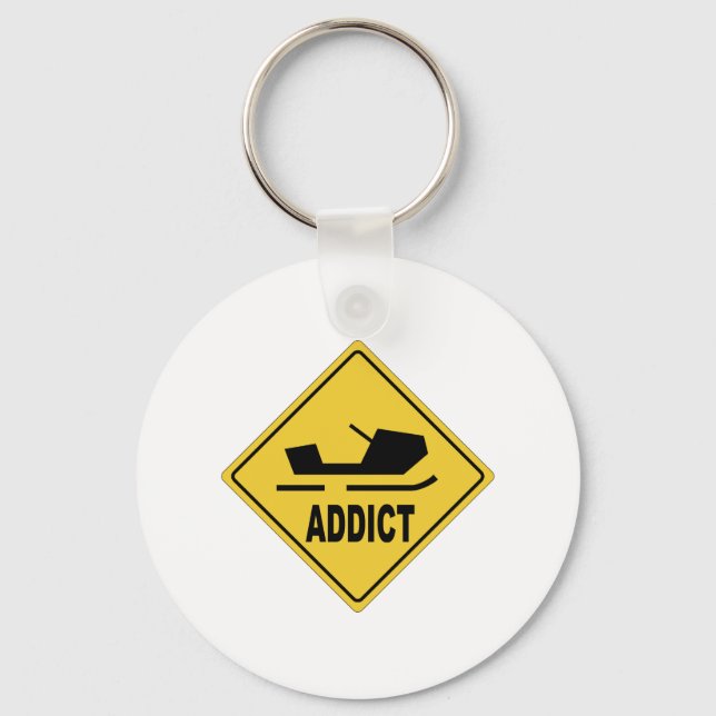 Snowmobile 2 key ring (Front)