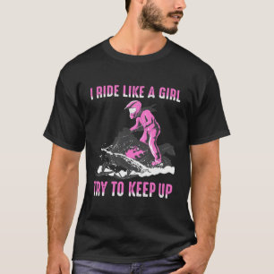 Snowmobile Hoodie Girl'S Snowmobiling Gift Idea T-Shirt