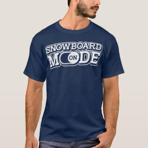 Snowmobile Mode On Sled Winter Snow Machine Snowm T-Shirt
