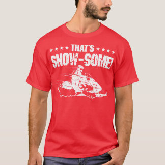 Snowmobile Motor Sled Snowmobiler T-Shirt