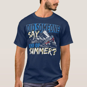 Snowmobile Riding Design for an Snowmobiler 863 T-Shirt