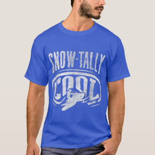 Snowmobile Riding Snowmobiling Snowtally Cool Pun T-Shirt