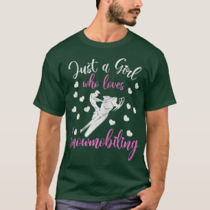 Snowmobile Sledding Winter Snow Machine - Snowmobi T-Shirt